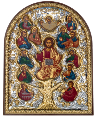 ΟΒΑΛ ΒΑΣΗ ΜΗ ΕΜΦΑΝΗΣ BYZANTINH